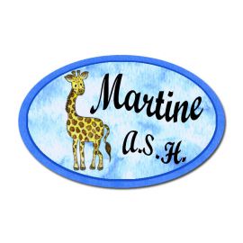 Badge Métal Girafe